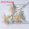 Artificial Eryngium Foetidum Plastic Flowers With Creative Craft For Event Use