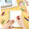 2/7 Packs 6 Colors Washable Coloring Pens Set, Easy Grip Art Markers, Non-Toxic Watercolor Drawing Pens for School Crafts YMY