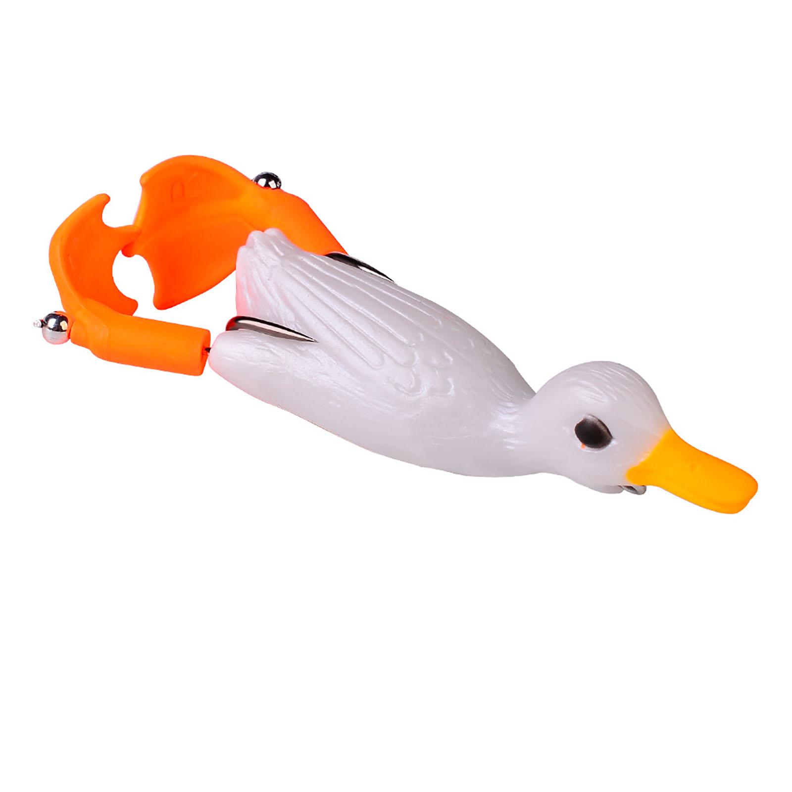 9cm11g Propeller Flipper Duck Fishing Lure 3d Eyes Artificial Bait Fishing Tackle For Saltwater Freshwater #9162