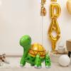 4D Standing Turtle Animal Aluminum Balloon For Birthday Party Children's Day Scene Decoration For Animal Zoo Theme Birthday