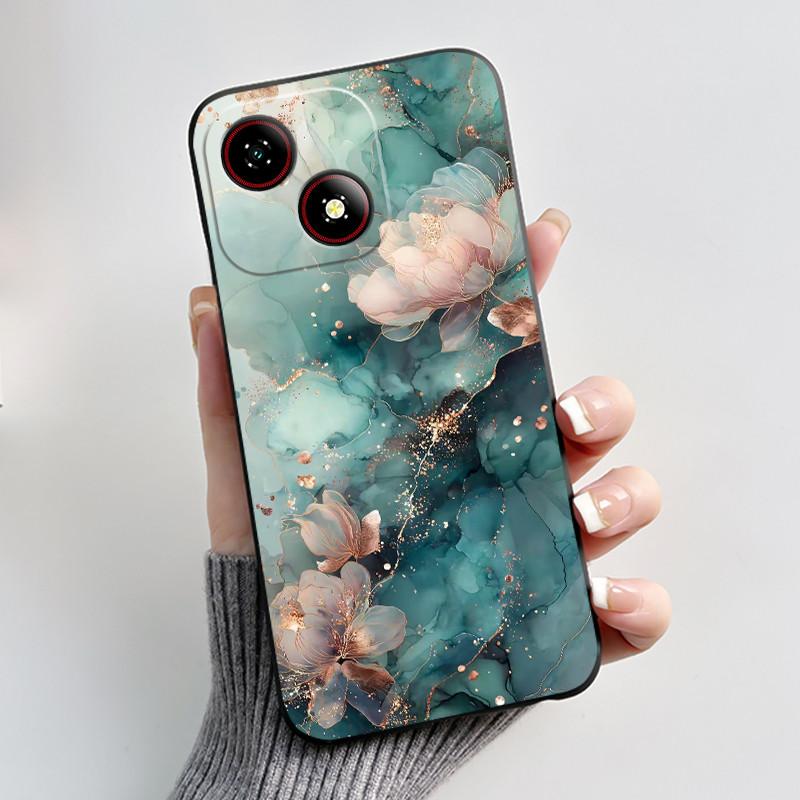 For ZTE Blade A35e Case Luxury Cute Cool Boys Girls Soft Matte Silicone Back Cover For ZTE Blade A35e Phone Bag Shell BladeA35e