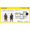 Set of 50 US INFANTRY Figures HELLER 49601 In 1/72nd Scale