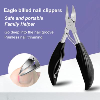 Nagelknipser für eingewachsene Zehennägel, Podologie-Korrekturzange, Nagelhautschneider, Schnittparonychie, Pediküre, Maniküre, Hand- und Fußpflege-Werkzeug