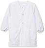 School Lunch Uniform, No-Iron, Deodorizing, Button-Front, White Coat Style, TQ10L, Kids, Size 114 White, L