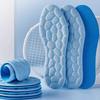 4D Sport Insoles for Shoes Women Men Deodorant Breathable Cushion Running Insoles for Feet Orthopedic Massage Running Care Pads