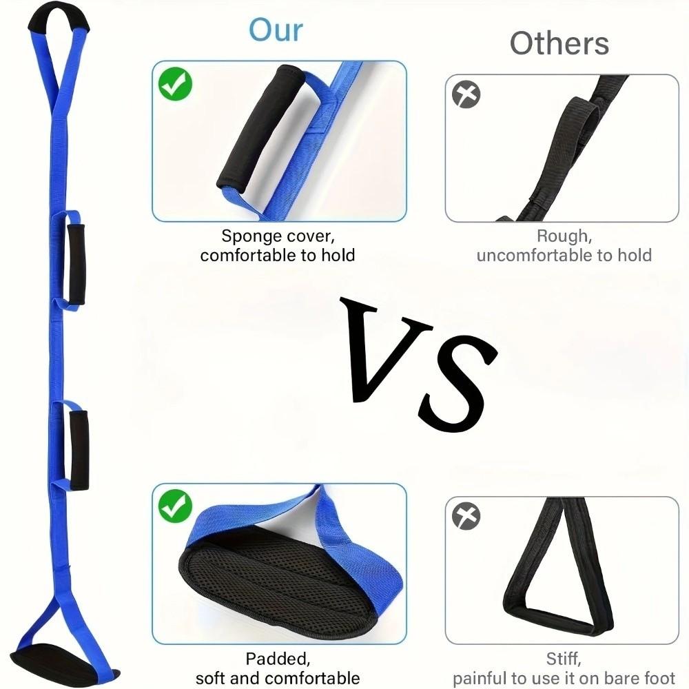 Nylon Leg Lifting Belt Wear Resist Leg Train Strap Leg Lift Strap  for Stroke Hemiplegia