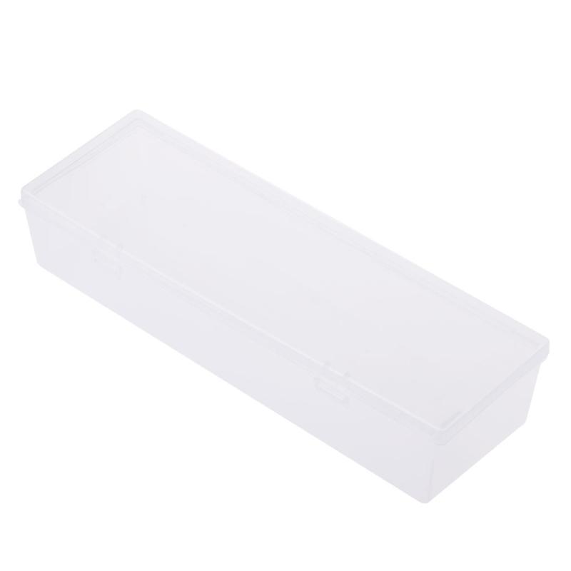 Square Transparent Storage Box Small Plastic Case For Jewelry Beads Small Parts Coins Screws Container Multiple Sizes Option