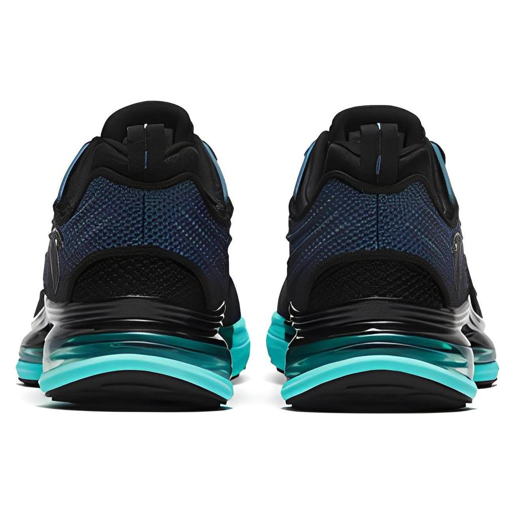 Anta Slip Resistant Abrasion Resistant Low top Running Shoes Men's Black Green 112315501-1