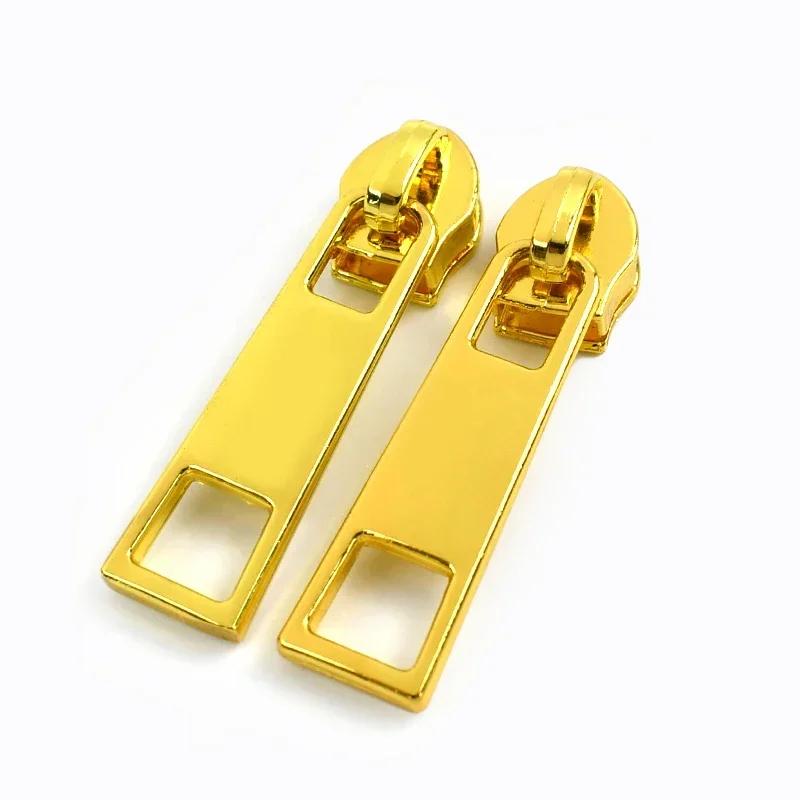 5-30Pcs Meetee 5# Nylon Zipper Puller Down Jackets Bags Zippers Sliders Garment Zips Head Repair Kits DIY Sewing Accessories