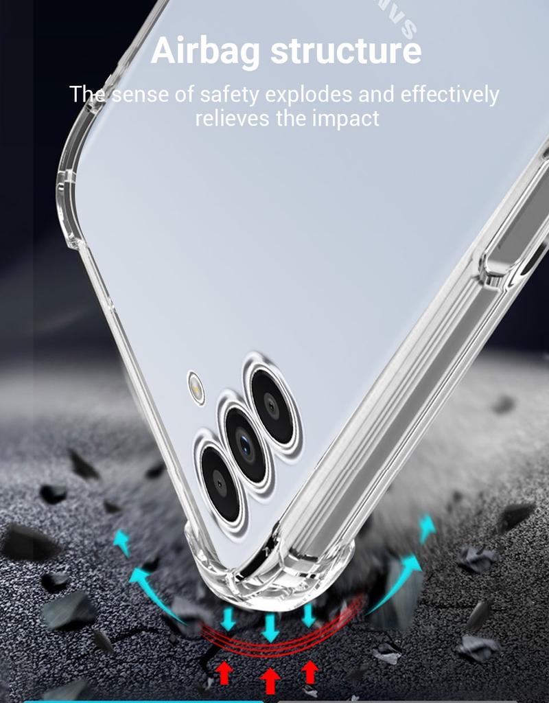 Shockproof Clear Case For Samsung Galaxy A16 A26 A36 A56 A17 A37 A57 A15 A25 A35 A55 A14 A24 A34 A54 A22 A32 A13 A23 A33 A53 A73