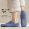 10-1 Coral Fleece Warm and Non Slip Floor Socks for Men and Women, Foot Warmers for Winter, Foot Warmers, and Thick Velvet Home Sleeping Socks