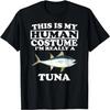 Dies ist mein Menschenkostüm Ich bin wirklich ein Thunfisch T-Shirt Fisch T-Shirt