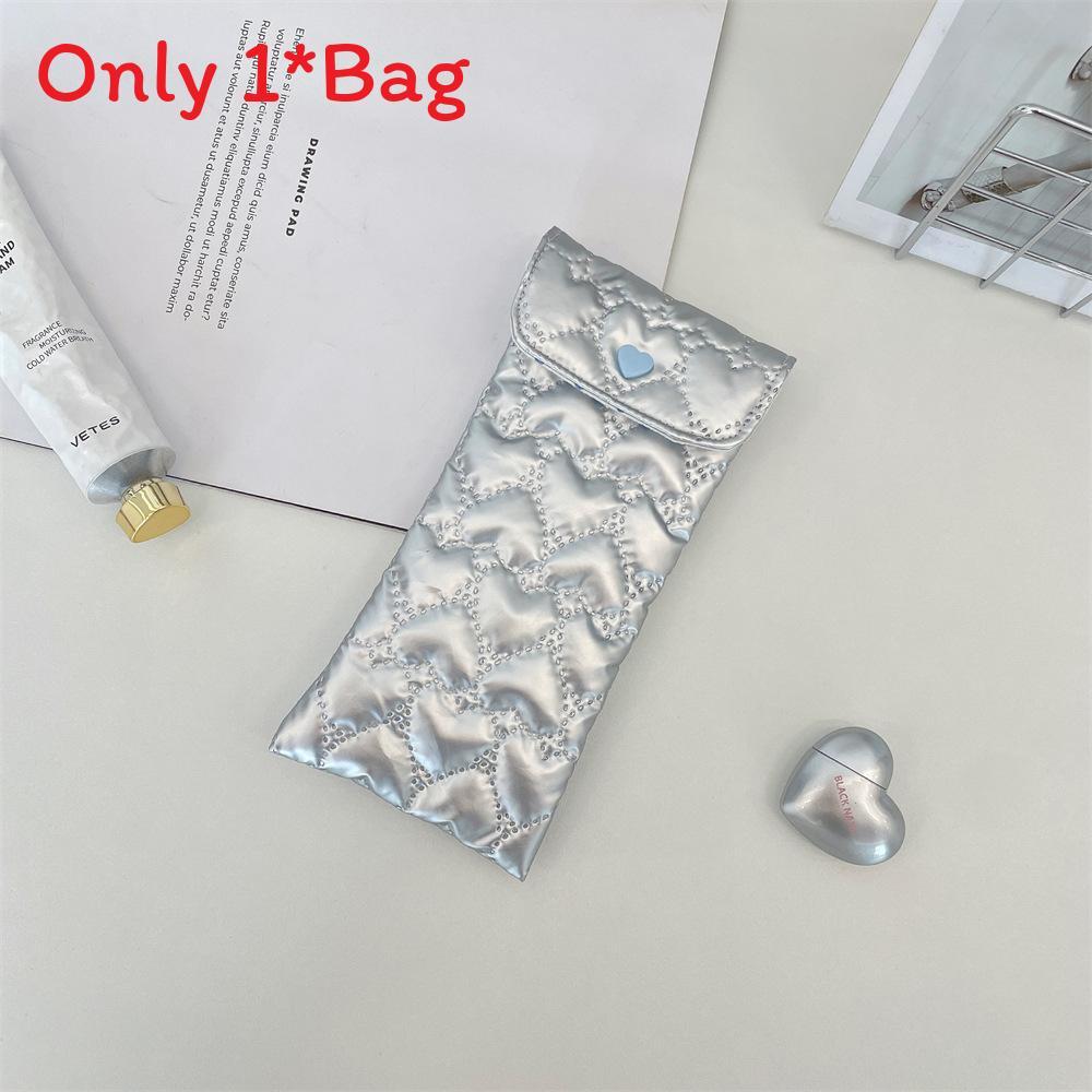 Modern Minimalist Pu Eye Glass Case With Soft Padding For Bedroom Storage