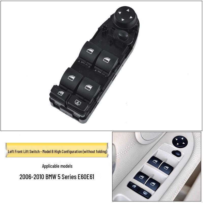 Compatible BMW 5 Series Driver Window Lifter Switch Assembly for 525/530i