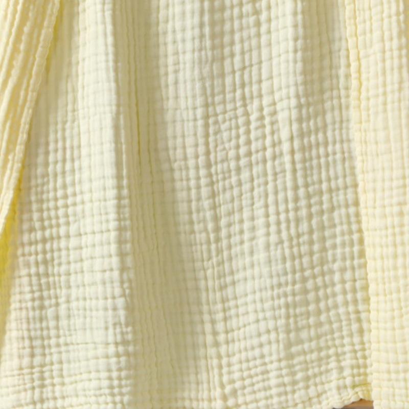 6 Layer Beige Cotton Blanket Foldable Swaddle Blanket Breathable Cotton Infant for Bed Sofa Cover Travel Blanket