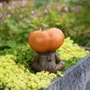 Funny Halloween Pumpkin Head Resin Figurine Outdoor Courtyard Flowerpot Balcony Decoration Home Atmosphere Ornaments