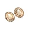Women's Japanese & Korean Style Freshwater Pearl Stud Earrings - Trendy, Influencer-Approved