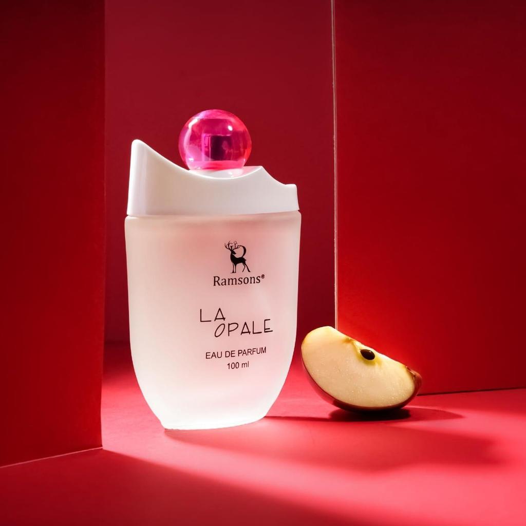 LA OPALE | TN - Plum, Apple, Bergamot, Grapefruit | MN - Cinnamon, Cardamom, Lavender, Rose | BN - Vanilla, Amber, Sandalwood, Musk, Mossy, Woody