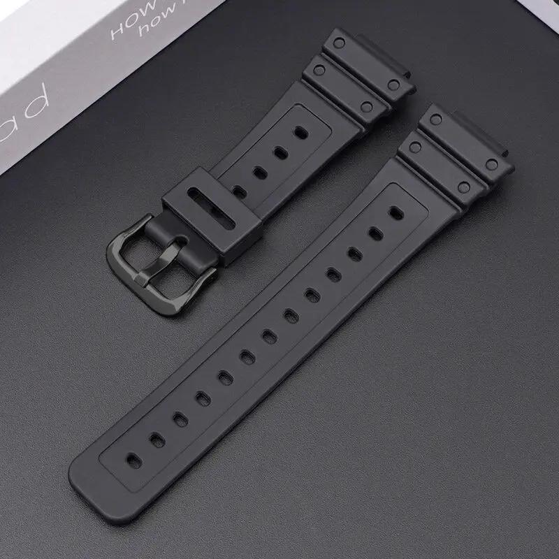 Silicone Band for DW5600/5610 Rubber Strap for Casioak 9052 5600 6900 Series Sport Waterproof Replacement Band Accessories