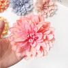 3Pcs Artificial Snowy Flower 11cm Silk Flower Head Home Decoration Wedding Decor DIY Bridal Chest Flower Party Accessories