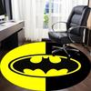 1pc Batman Office Round Area Rug, Under Office Chairs Bedroom Living Room Home Decor, Room Deco, Available In Various Sizes