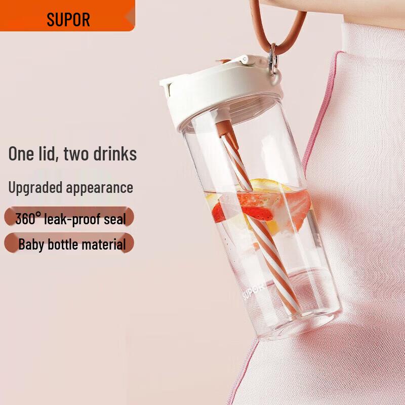 Supor Dual-Drink Tritan Steeping Cup