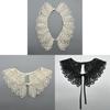 Lace Bib Collars For Women With Cotton Material Retro Fashion For Fall