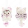 sweet bow my sweet piano kuromi  long tail plush toy keychain cinnamoroll Melody soft stuffed Decor pendant