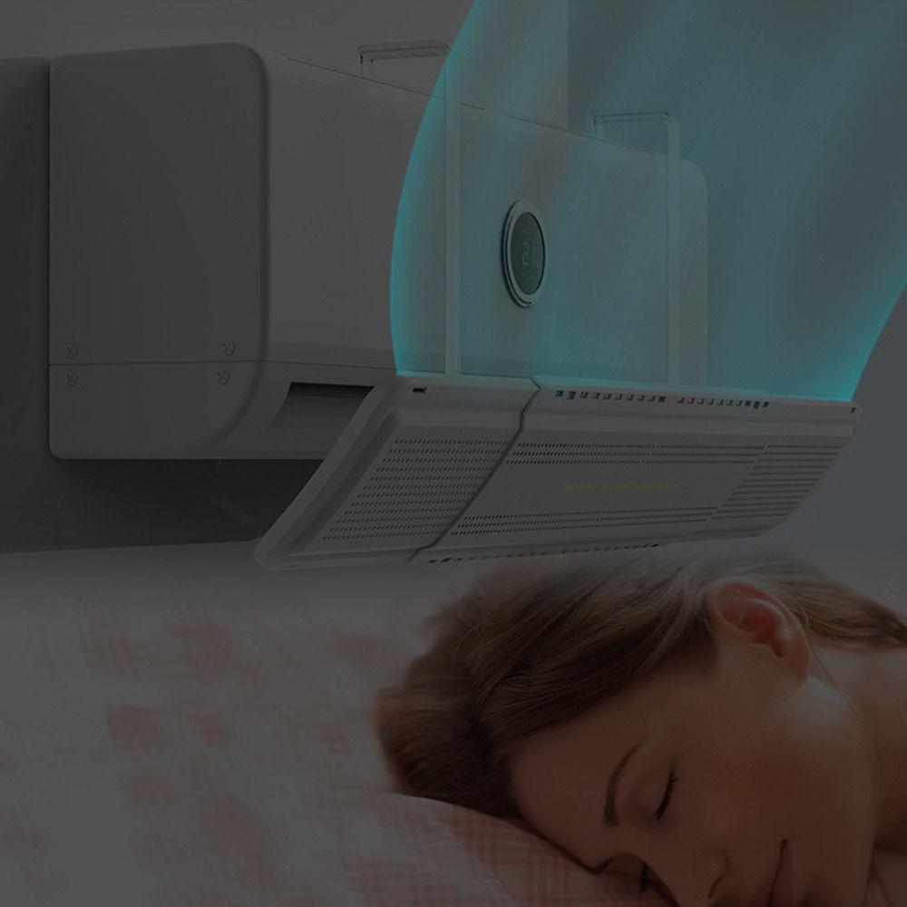 Expandable Air Conditioner Windshield Anti Direct Blowing Wind Direction Baffle Room