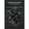 Universal Motorcycle Bike Phone Holder Aluminum Bicycle Riding Handlebar Clamp Rearview Mirror Navigation Bracket GPS Shockproof