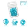 1000pcs  Wholesale Big Bag Colorful 4mm Bicone Crystal Beads Glass Beads Loose Spacer Beads Bracelet Jewelry Making Accessories