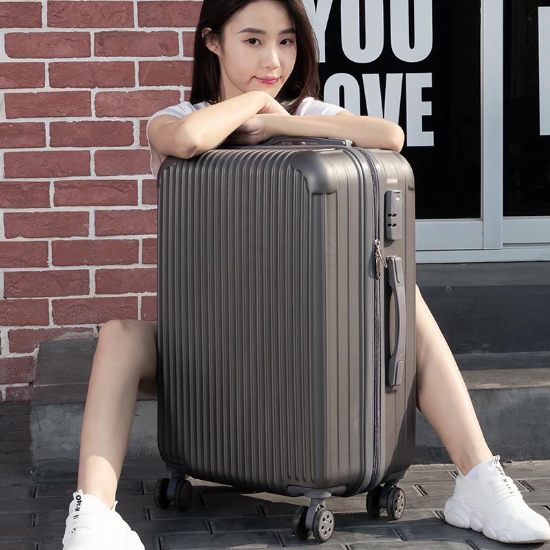 20-Inch Carry-On & 24-Inch Large Capacity Drop-Resistant Suitcase with Silent Wheels & Combination Lock