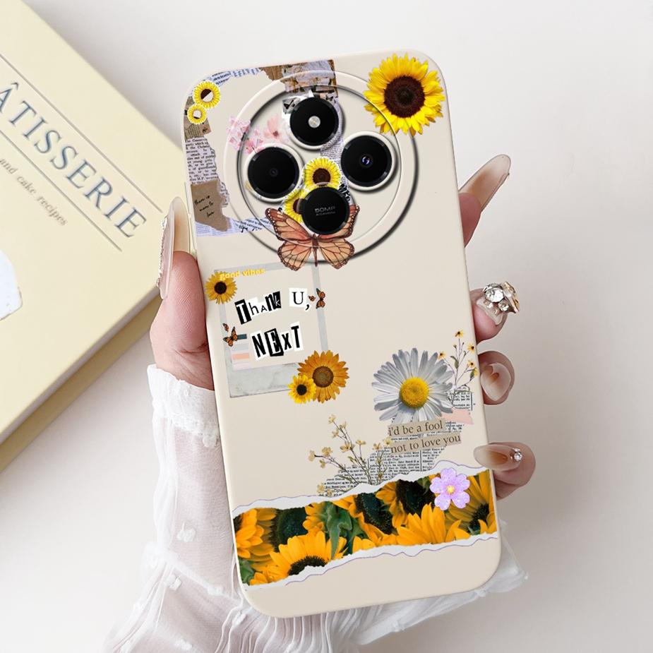 Für Xiaomi Poco C75 Hülle Stilvolle Kunstbemalte Abdeckung Weiche Silikon Stoßfeste Handyhülle Für Xiaomi Poco C75 PocoC75 Fundas Bumper