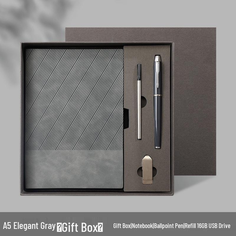 Custom Notebook & Diary Gift Set with Logo for Company Event or Student