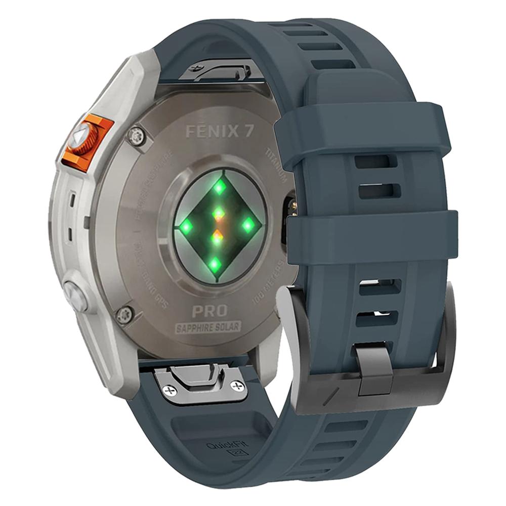 Sports Silicone Watch Band For Garmin Fenix 7 7X Pro 6 6X 5 5X Plus/Epix 2 47mm 51mm/TACTIX/965 QuickFit 26mm 22mm Wrist Strap