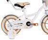 Children's Bicycle Bike For a Girl 12 Inches Basket Guide Wheels Flower Bike Dandelion White Beige Sun Baby