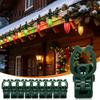 Holiday Season Lighting Supplies Christmas Light Clips for C7 C9 E12 E17, Outdoor String Lights, Weather-Resistant Decorative Accessories Spring Hooks