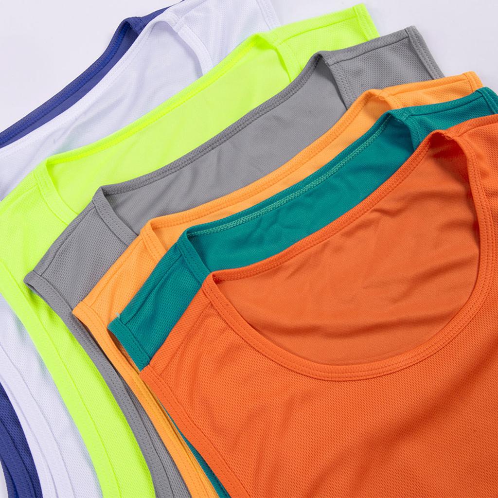 Men's sports vest - Summer loose large-sized fitness vest for running, short-sleeved shirt