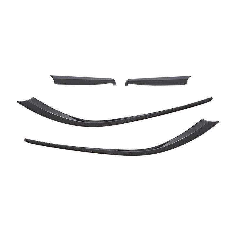 For Ford Focus RS MK3 2012-2018 Wind Spoiler Front Bumper Protector Fixed Wing Trim Car Accessories