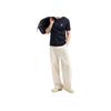 Emporio Armani Solid Color Round Neck Logo Print Short Sleeve T-Shirt Men Tops Navy-Blue EM001068-AF12926-UB118