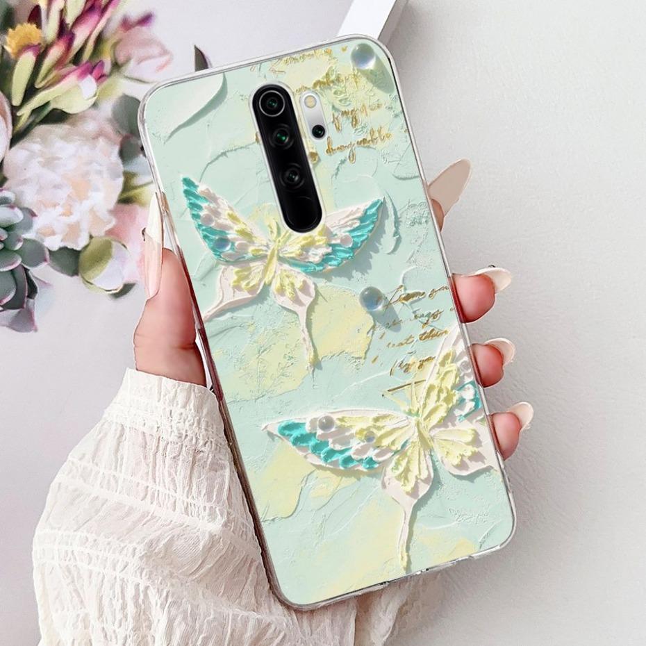 2024 Cute Cartoon Case For Xiaomi Redmi Note 8 Pro Note8 8T Soft Silicone TPU Back Cover For Redmi Note 8 T 8Pro Phone Cases