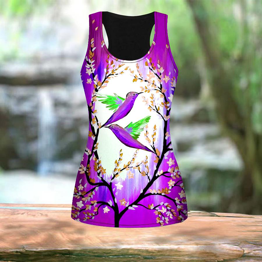 3D Red Bird Print Damen Workout Yoga Gym Bedruckte Sommersporthemden Plus Size Westen