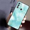 Case for Motorola Moto G52 G53 G30 G22 Edge40 G32 G51 G73 G60s G50 Edge 20 Pro 30 Lite G71 Phone Cover Colored Marble