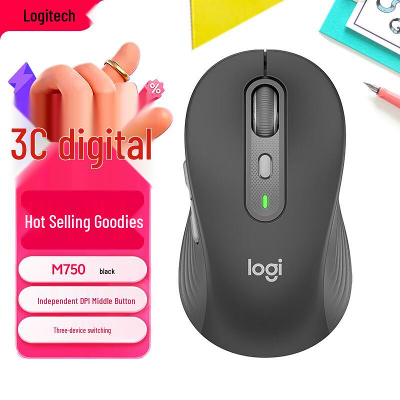 Logitech M750 Universal Wireless Silent Mouse