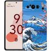 Golden Great Wave Kanagawa Surf Phone Case For Google Pixel 8 A 7 6 Pro Soft Shell For Pixel 6A Silicone Shockproof Black Cover