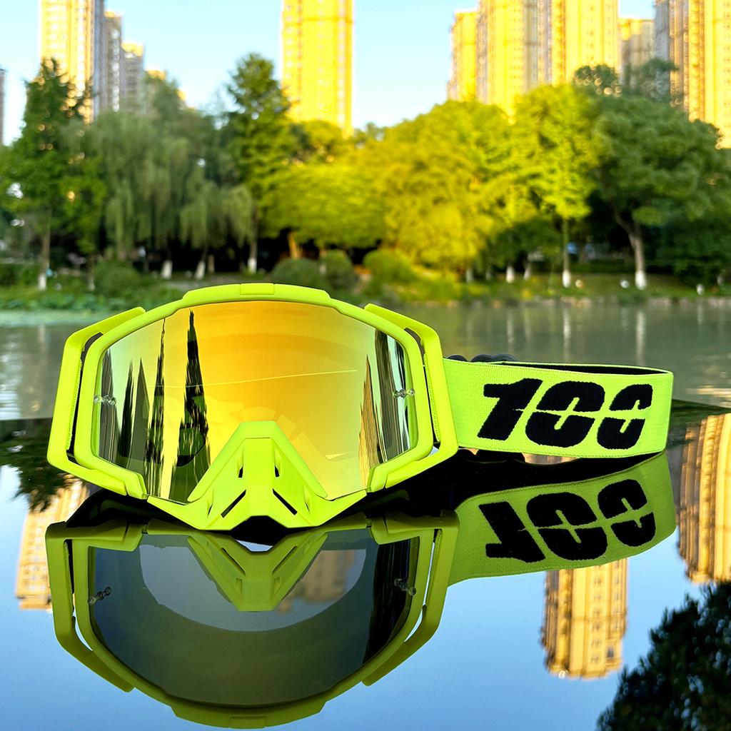 100 Motocross Glasses Motorcycle ATV MTB Cross-country Riding Sports MX Goggles Motorcycle Helmet UV400 Bicycles Goggles