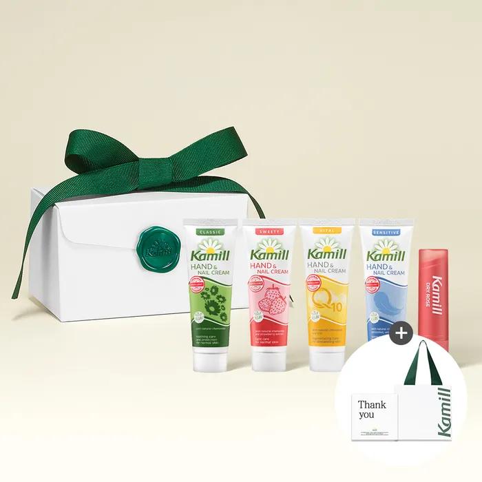 Camille Hand Cream Quad & Color Balm Gift Set