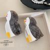 1 Stück Neue trendige Tierhaarspange, niedliche und süße Pinguin-Klammer, Haiklammer, gewölbtes Haar, Pferdeschwanzspange, Haarschmuck