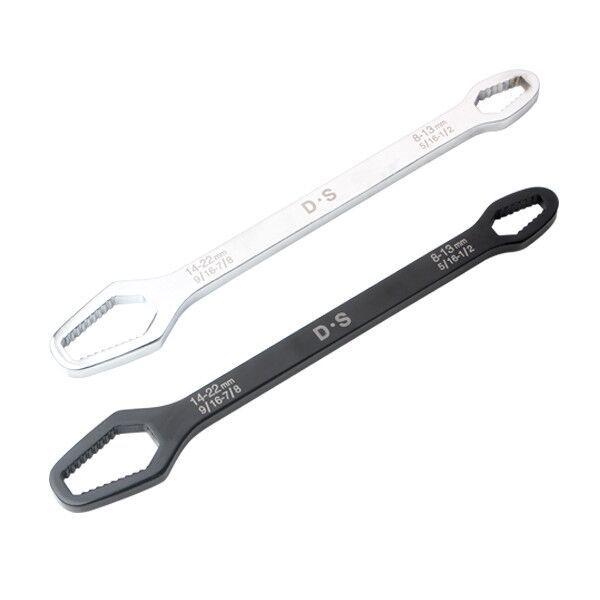 Double-Ended Adjustable Socket Wrench, 8-22mm, Special Shape, Self-Tightening