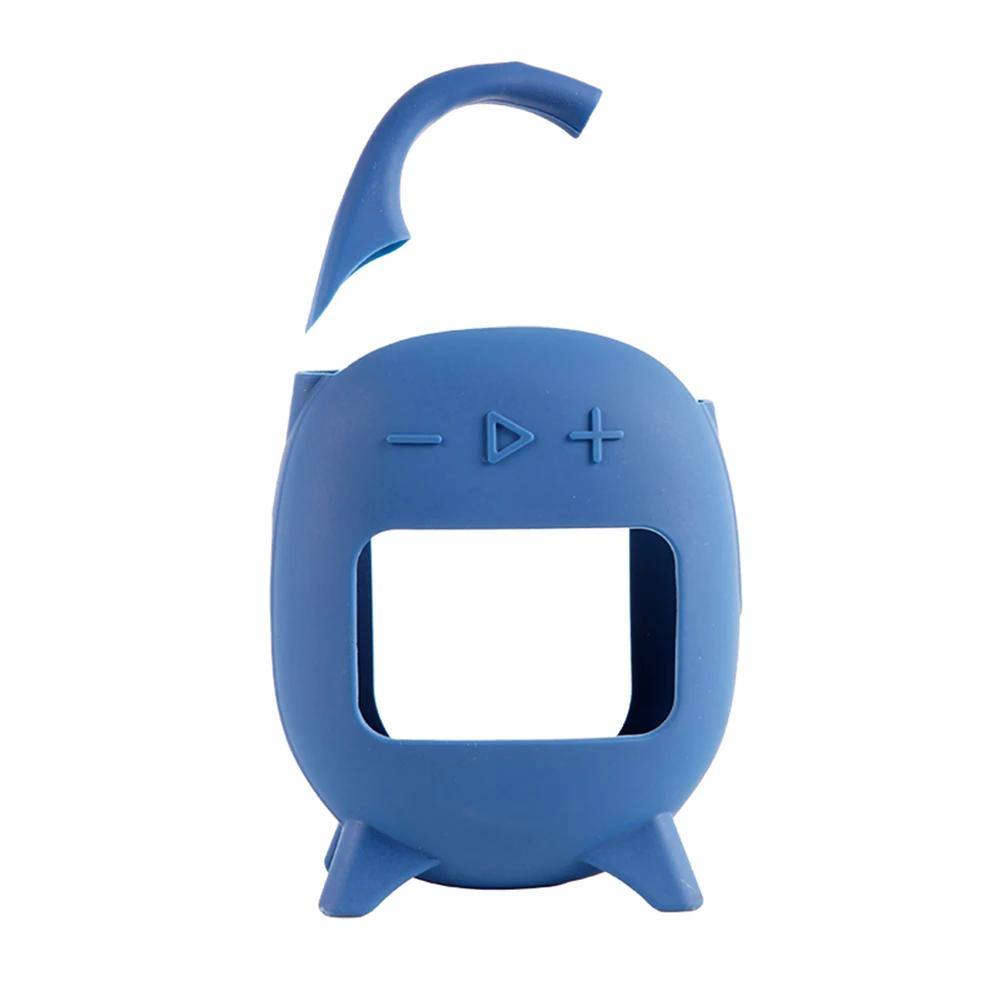 Silicone Cover Case Shockproof Speaker Carrying Stand Up Cover Pouch Dustproof Anti Scratch for JBL Clip 5 Portable BT Speaker